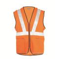 Flammhemmender orangefarbener Bodywarmer